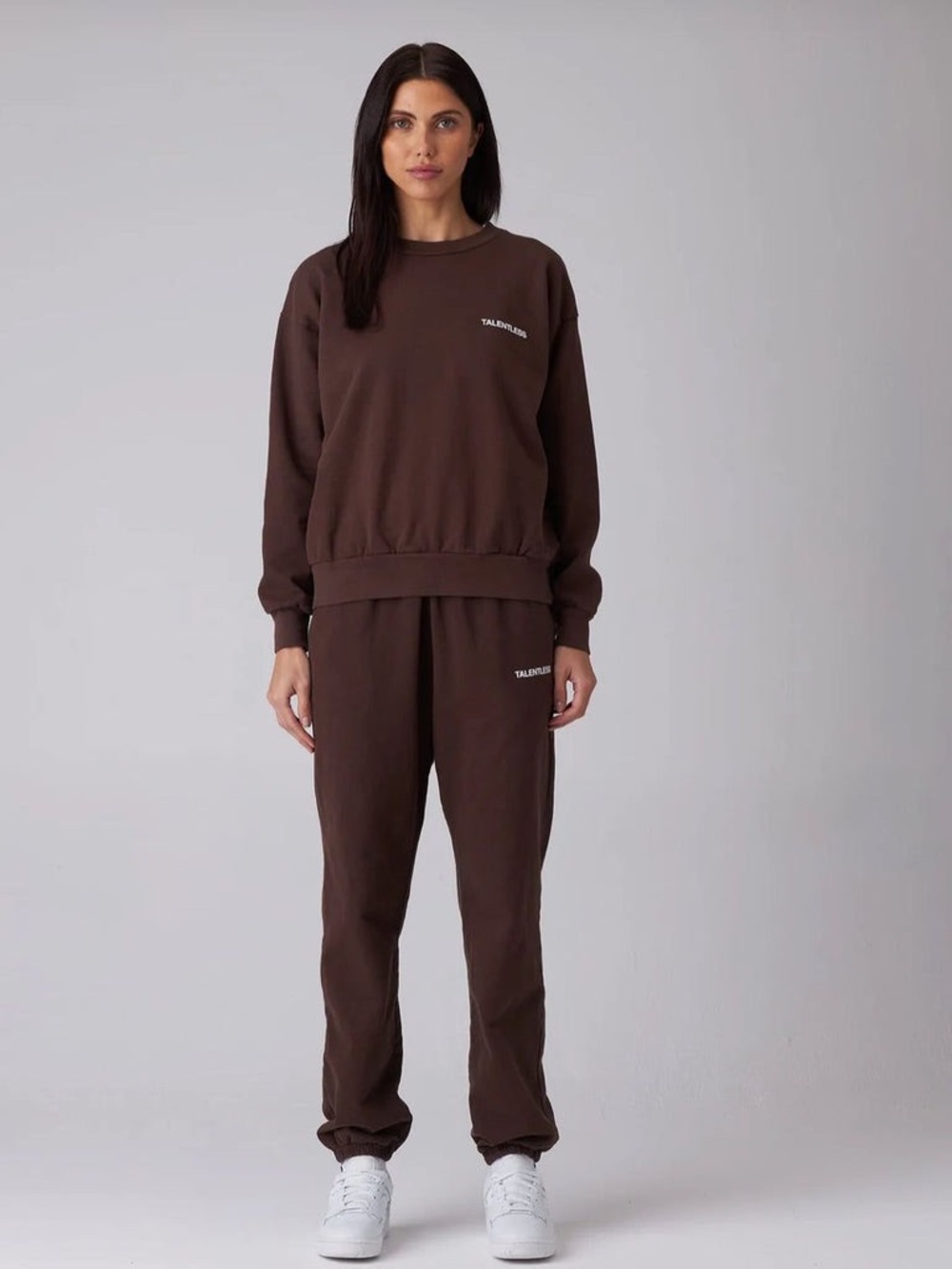 Talentless Women's Lightweight Crewneck Sweatshirt and Sweatpants